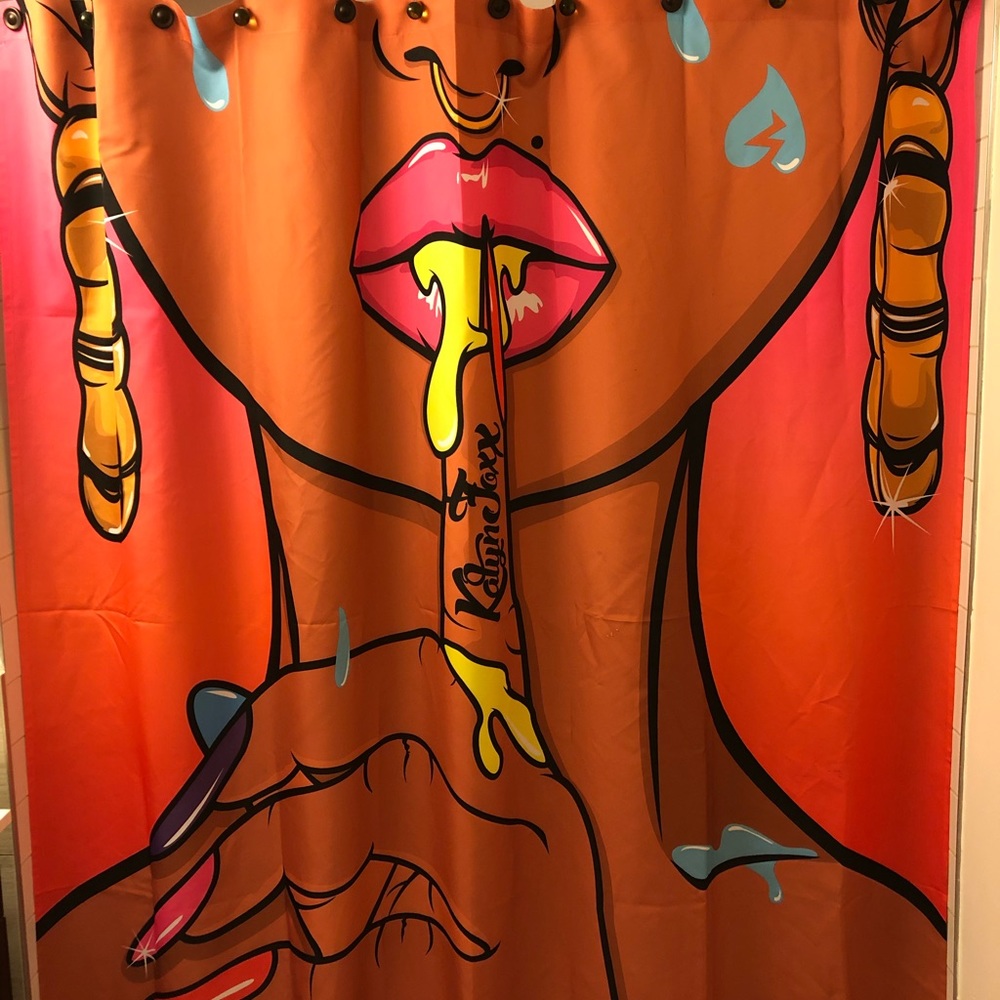 Kalyn Kawaii Shower Curtain